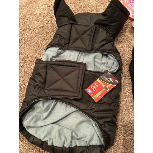 Large Dog clothes costumes puffer jacket/coat Lot of 6 Christmas/Halloween - Picture 4 of 5